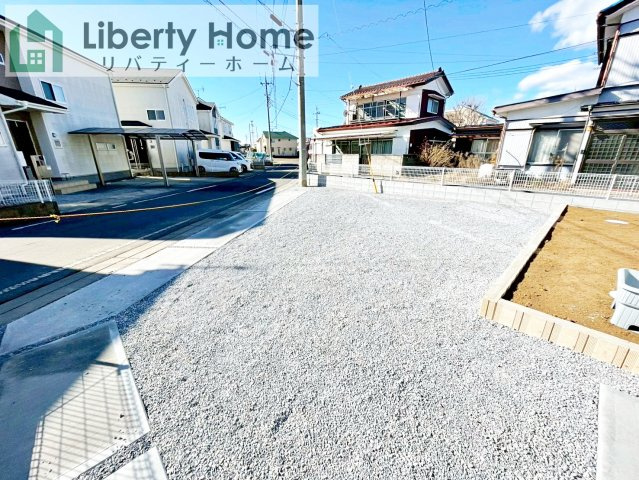 古河市上辺見第10　新築戸建　1号棟の駐車場