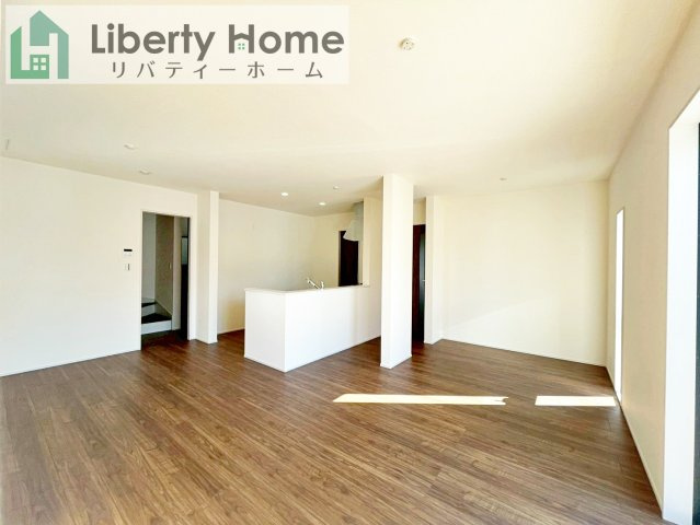 古河市上辺見第10　新築戸建　1号棟の居間・リビング