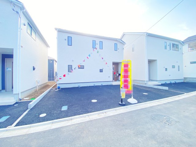 『八王子市新築戸建て』八王子市川口町2876【仲介手数料無料】　８６期の外観|～仲介手数料無料☆八王子ひなた不動産～　八王子市川口町　新築戸建て