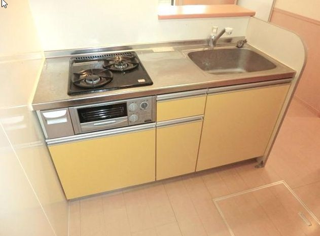 プルミエールのキッチン|☆☆都市ガス仕様・カウンターキッチン☆※別号室参考写真です。