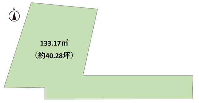 神戸市垂水区五色山2丁目の土地図