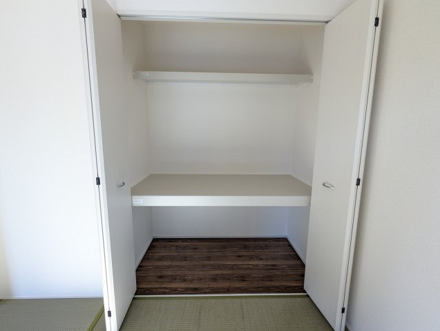 ひたちなか市稲田　10期の収納|和室にもしっかりとした収納があり、すっきりお部屋をお使いいただけます。