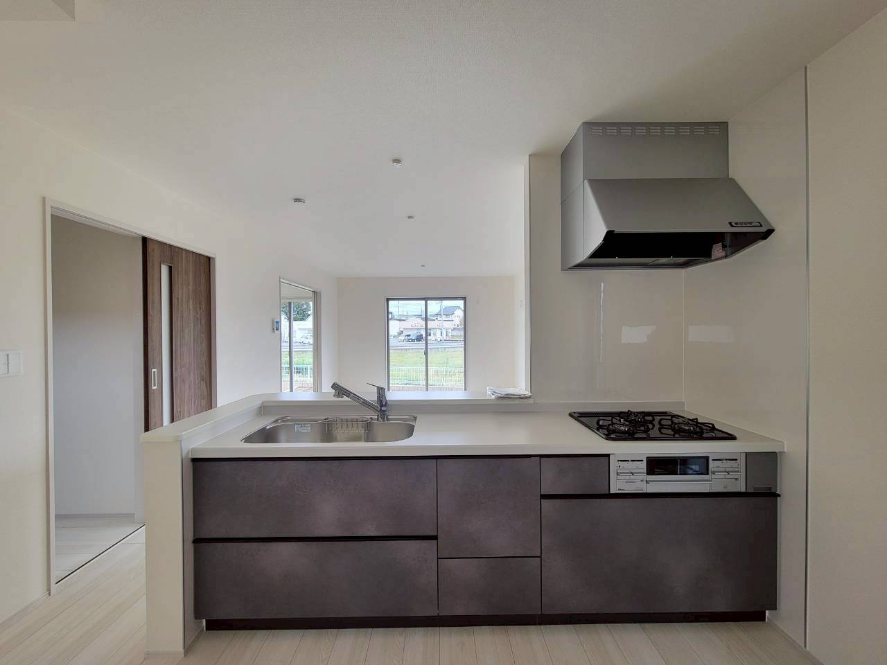 千渡第8期　8号棟のキッチン