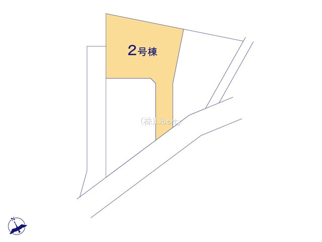 古河市上辺見第10　新築戸建　2号棟の区画図