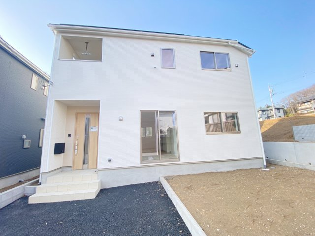 『八王子市新築戸建て』八王子市川口町2876【仲介手数料無料】　８６期の外観|～仲介手数料無料☆八王子ひなた不動産～　八王子市川口町　新築戸建て