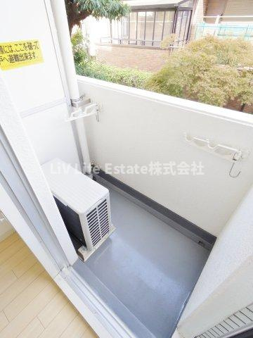 ワコーレ花小金井のバルコニー