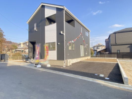 祝　成約　八王子市　川口町　新築戸建て　８６期の外観|～仲介手数料無料☆八王子ひなた不動産～　八王子市川口町　新築戸建て