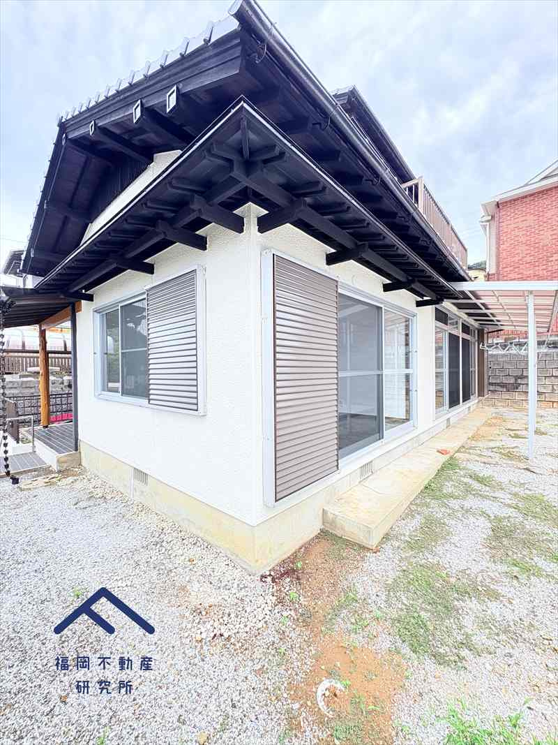 東区下原２丁目　戸建ての庭