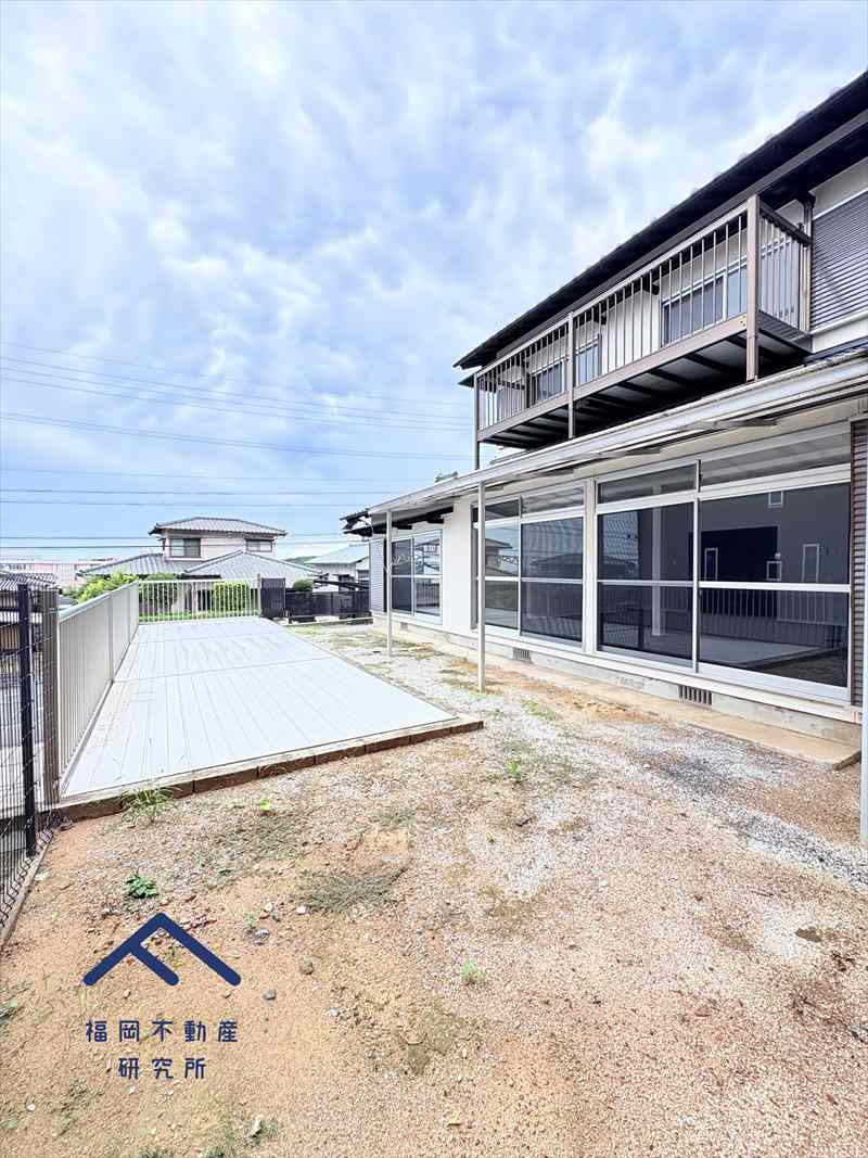 東区下原２丁目　戸建ての庭