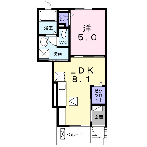 ジャイオスの間取り