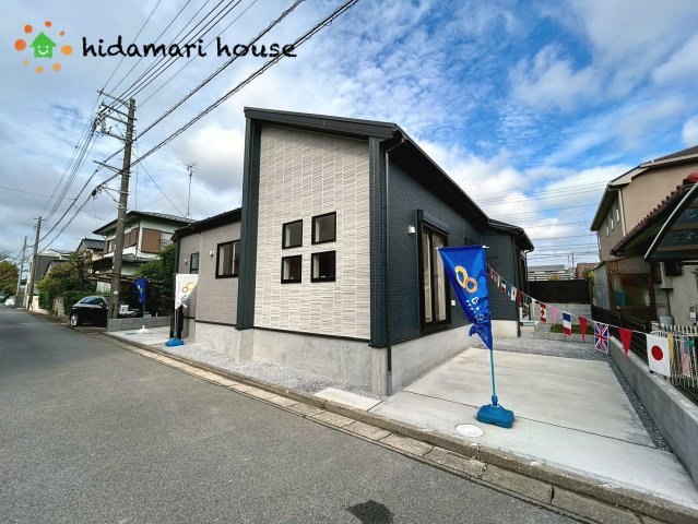 蓮田市西新宿5丁目　新築平屋戸建　ブルーミング01の外観|現地写真