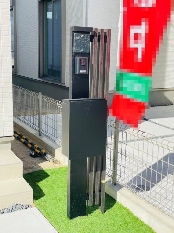 岡崎市矢作町　新築分譲住宅　全3棟　2号棟のその他|飽きのこないシンプルなデザインのポスト。