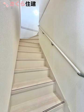 リーブルガーデン宇都宮今宮第5　２号棟のその他|あると便利！！手すり！！階段昇り降りの際転落防止にもなります。