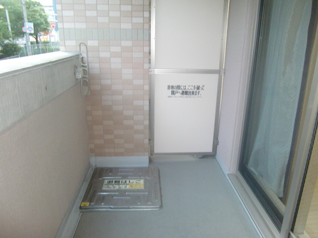 アクロス神戸住吉ステーションフロントのバルコニー