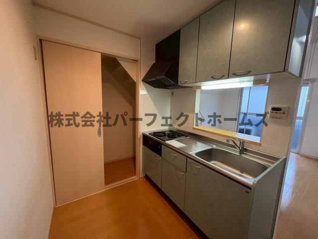 アンジェリーク磐船のキッチン|使いやすいキッチンです