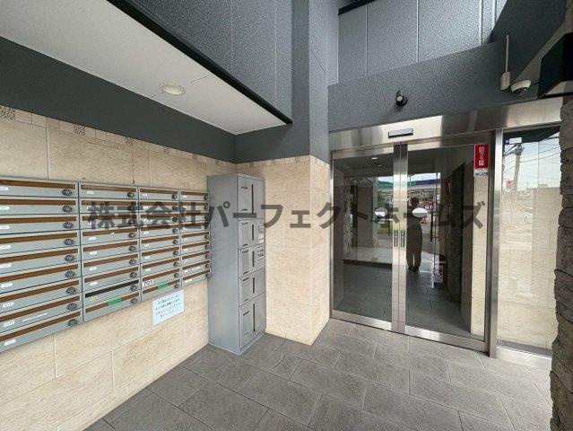 アンジェリーク磐船のエントランス|清潔なエントランスです