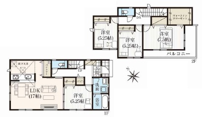 岡崎市矢作町　新築分譲住宅　全3棟　3号棟
