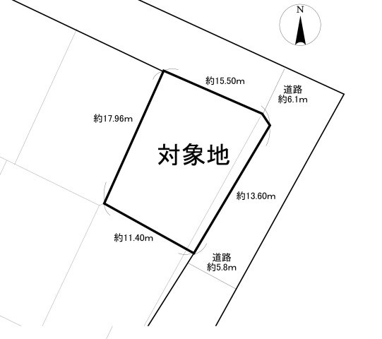 永犬丸南町四丁目7番11号（C-3）の土地図