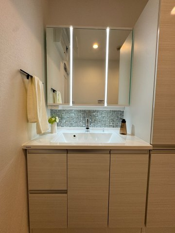 キャッスルマンション小岩の独立洗面台