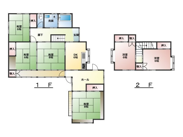 【間取り】 | 佐久市鍛冶屋中古住宅