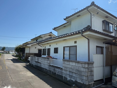 【前面道路含む現地写真】 | 佐久市鍛冶屋中古住宅