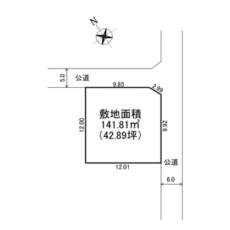 【土地図】 | 高砂市西畑二丁目　土地