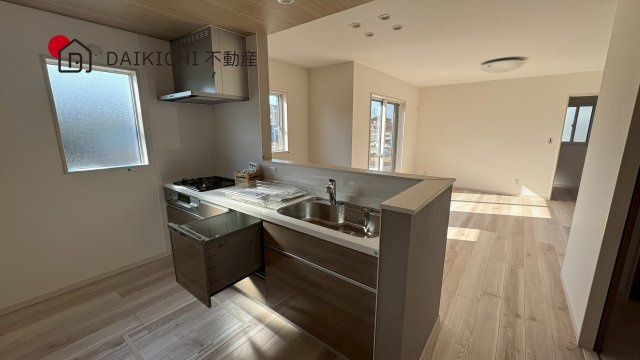 【キッチン】 | 加須市南篠崎第3期　ワイウッドコート　新築戸建　全4棟　2号棟