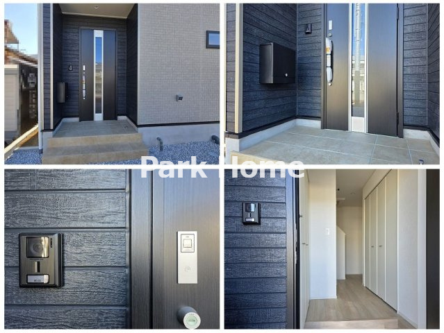 高知市前里 -第１・2号棟- 新築戸建ての玄関