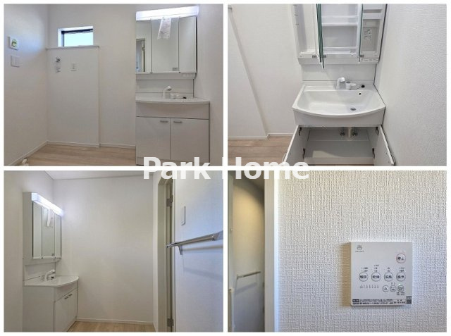 高知市前里 -第１・2号棟- 新築戸建ての洗面所