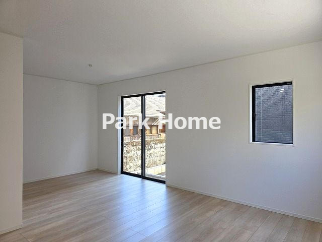 高知市前里 -第１・2号棟- 新築戸建ての外観|2025.11月：建築中