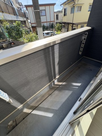 グランメール片山町のバルコニー