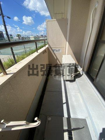 仲介手数料0円！！フローラルハイツ澤田のバルコニー