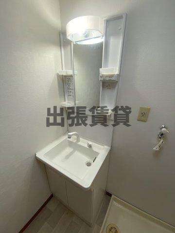 仲介手数料0円！！フローラルハイツ澤田の独立洗面台