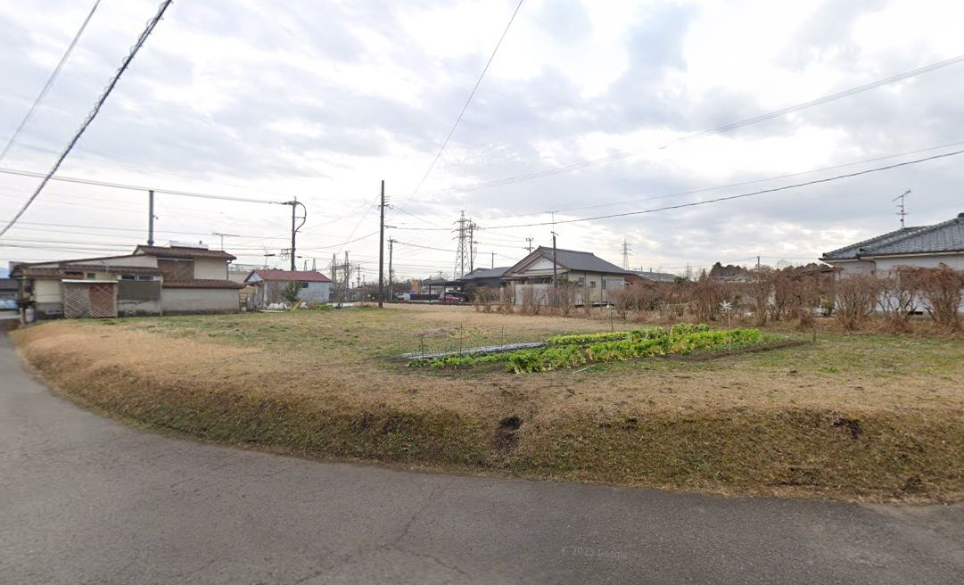 都城市上水流町の売地の外観