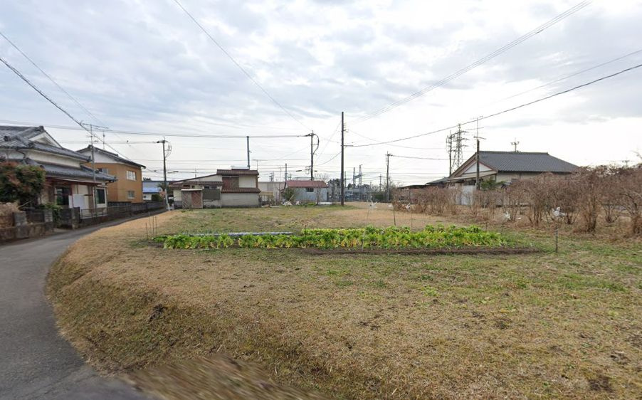 都城市上水流町の売地の外観