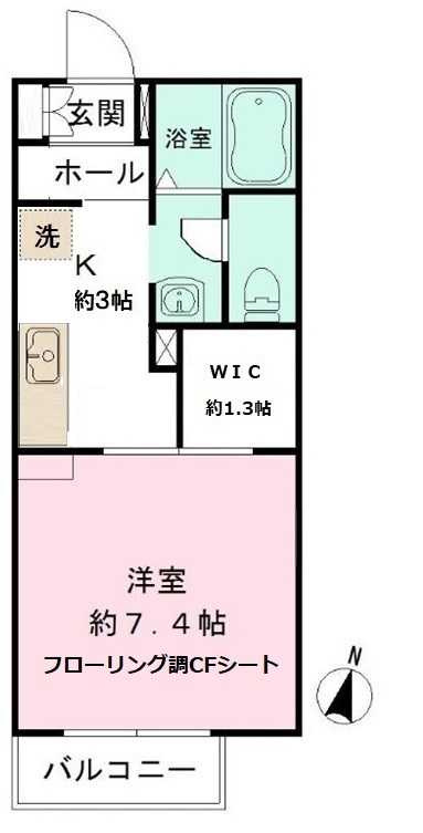 トップスターコート船橋の間取り
