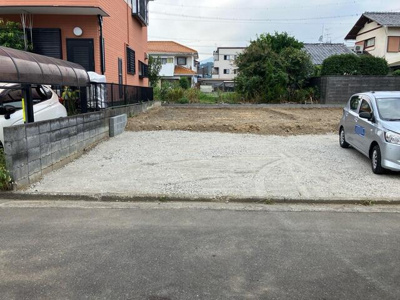 【外観】 | 静岡市葵区瀬名中央2丁目 新築一戸建て 1号棟 | 現在建築中の外観画像です。ご内覧は同じメーカーの完成物件へご案内いたしますので、いつでもご相談ください！