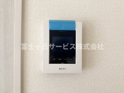 【セキュリティ】 | 静岡市葵区瀬名中央2丁目 新築一戸建て 1号棟 | 来客の際、顔が見えて安心です