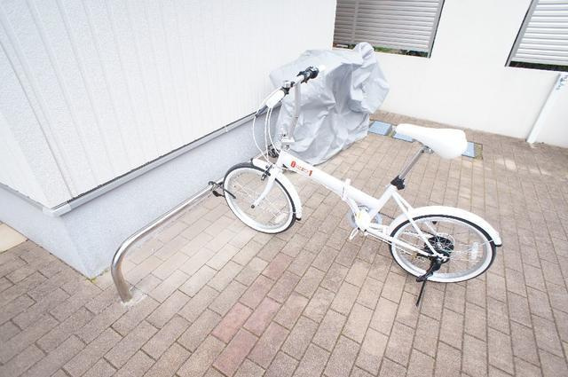 メゾン喜道のその他共用部分| 駐輪スペースです