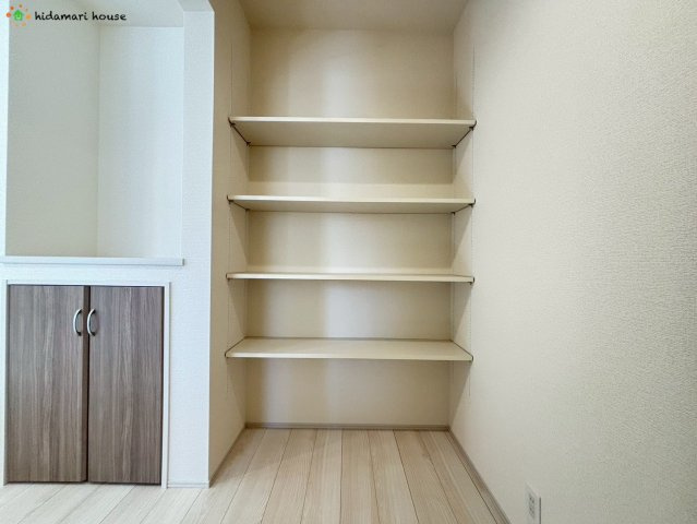 上尾市久保　新築戸建　ブルーミングガーデン01の収納