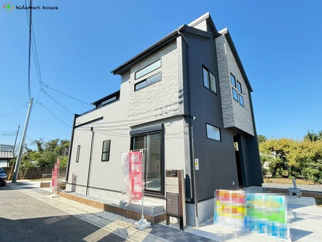 上尾市久保　新築戸建　ブルーミングガーデン01の外観|現地写真