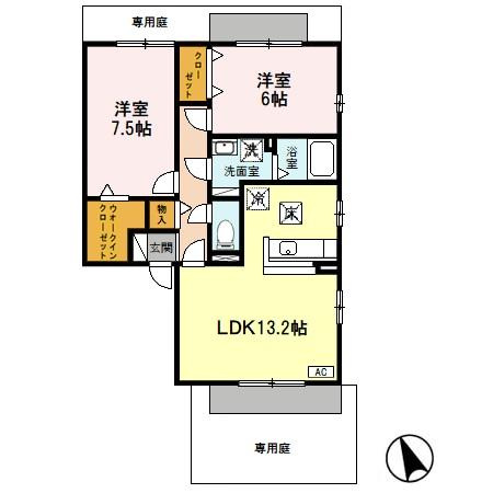 ファミール寿の間取り