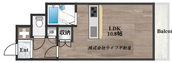 リュミエールイーストの間取り