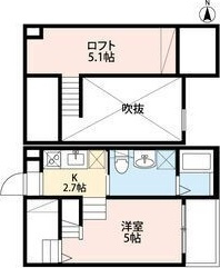 メゾンドルミナスの間取り