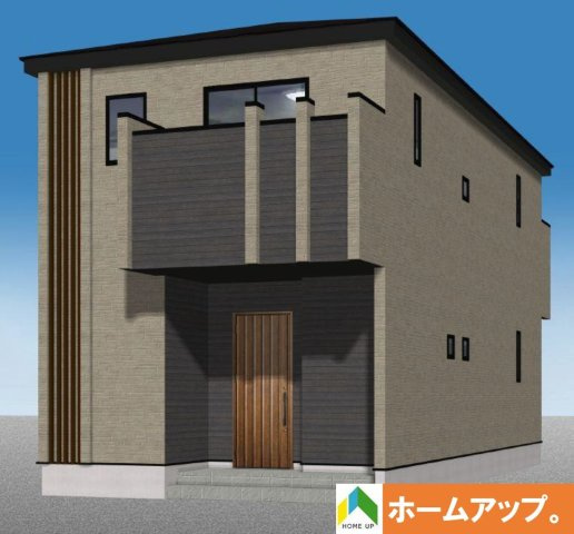 MIRASUMO東区大幸412①｜名古屋市の戸建ならホームアップの外観パース