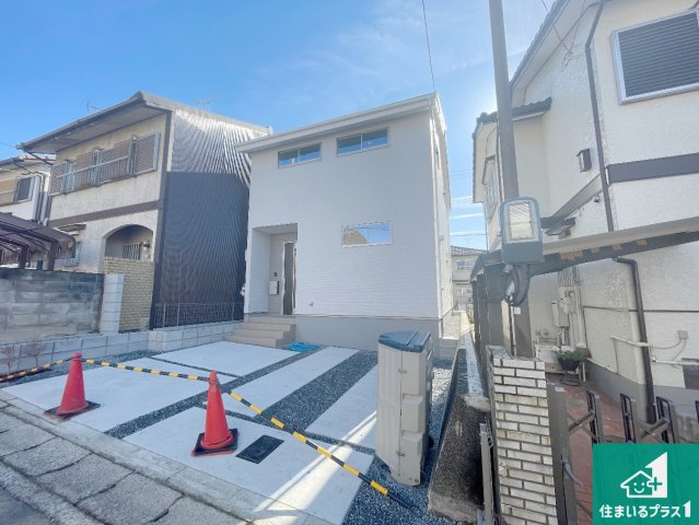 京都市伏見区醍醐柿原町　第1期　新築一戸建ての外観|安心の10年保証！外観を美しく保ち、雨水で汚れを落とします！気になることがありましたら、お気軽にお問い合わせください！