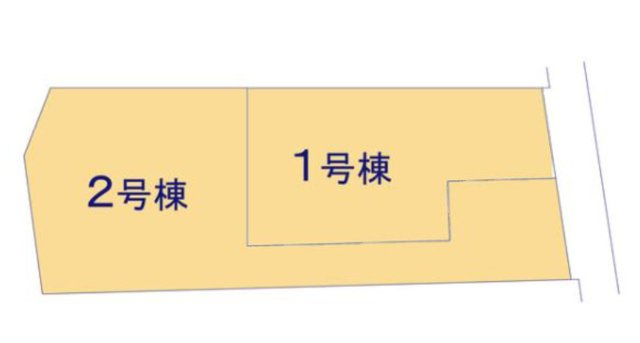 常陸太田市馬場町　3期の区画図|区画図です。