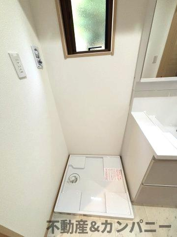 堀江町の新築のおうちNo.6　松山市堀江町新築戸建のランドリースペース