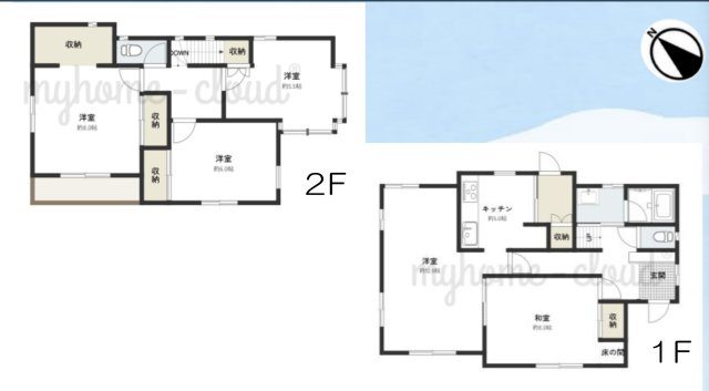 【間取り】 | 鴻巣市中央　中古戸建