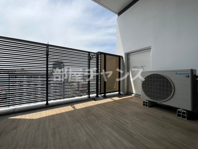 Live Casa堀田のバルコニー